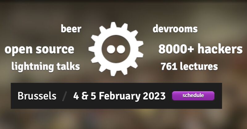 SUSE sur LinkedIn : FOSDEM 2023 - Schedule
