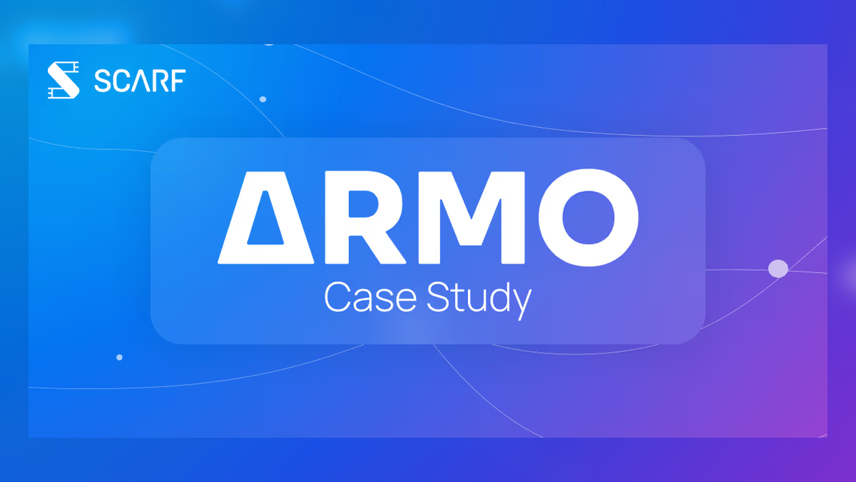 ARMO leverages Scarf to find high intent signals: Download + Pricing page = INTENT